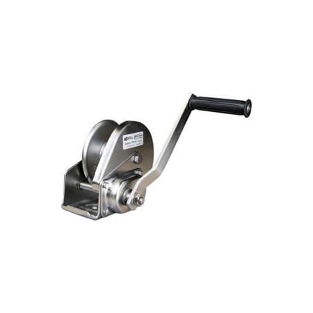 Oz Lifting Products OZ Lifting OZ1000BWSS Stainless Steel Hand Winch with Brake 1000 Lb. Capacity OZ1000BWSS